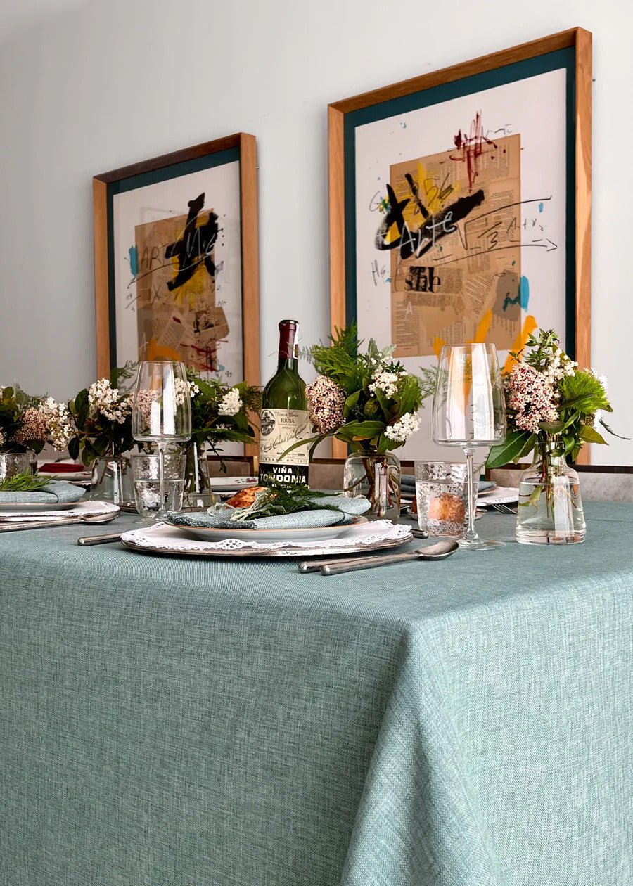 Cómo lavar un mantel antimanchas en 3 pasos - La Compañía Francesa