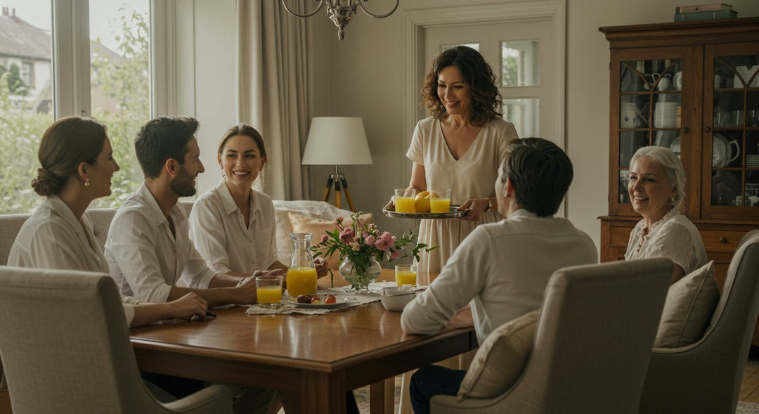 ¿Cómo ser una buena anfitriona en casa? - La Compañía Francesa