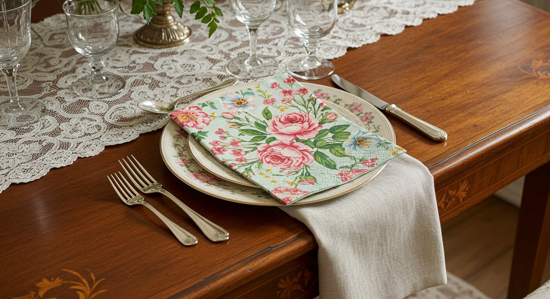 Cómo usar servilletas de papel - La Compañía Francesa