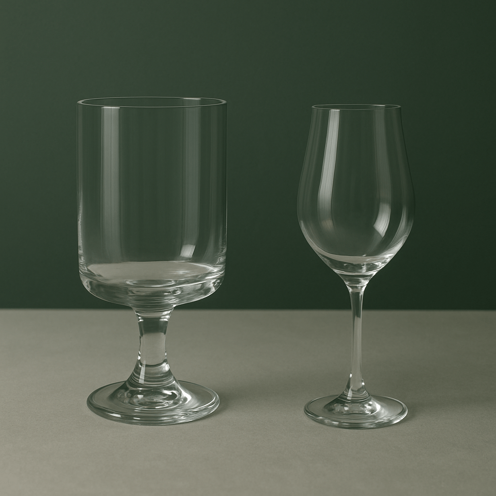 Copas de vino y agua: diferencias que (sí) importan - La Compañía Francesa