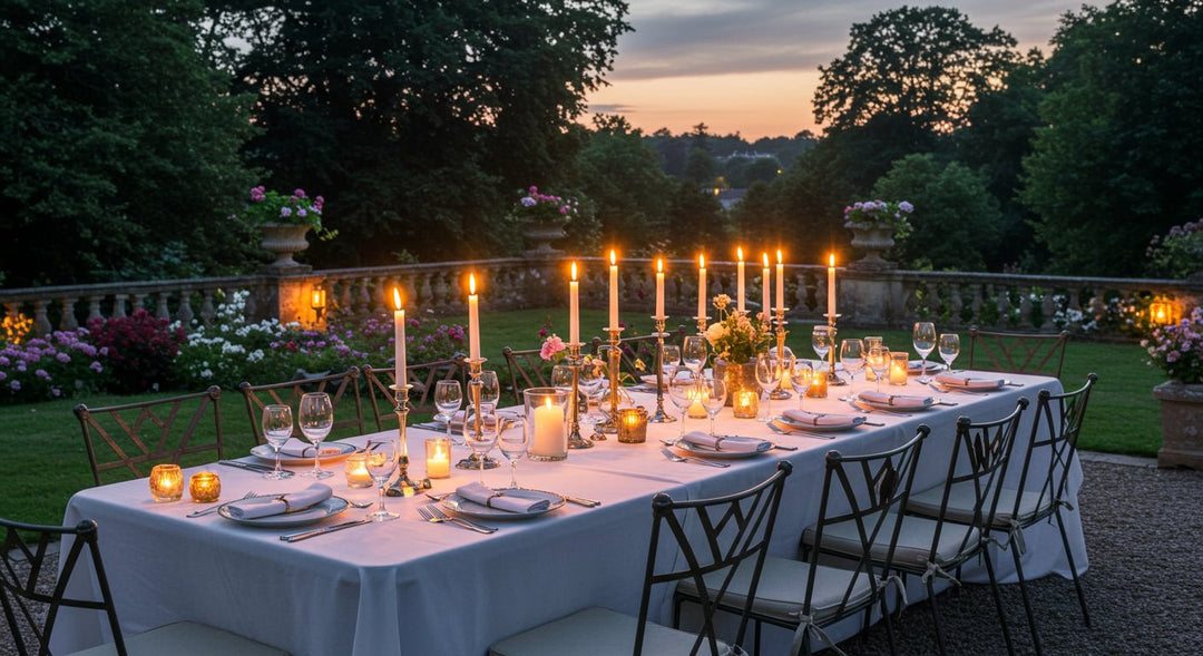 Errores a evitar en una cena al aire libre - La Compañía Francesa
