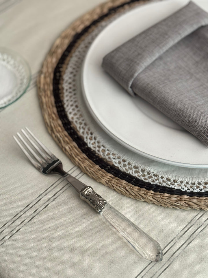 Mantel Resinado Grey Line