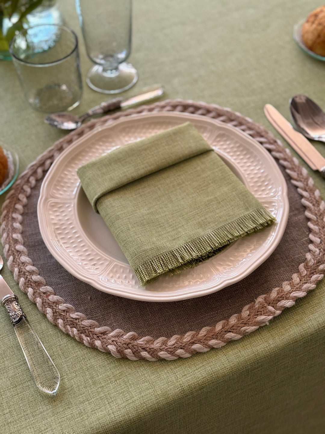 Nappe Kairo Vert Pistache