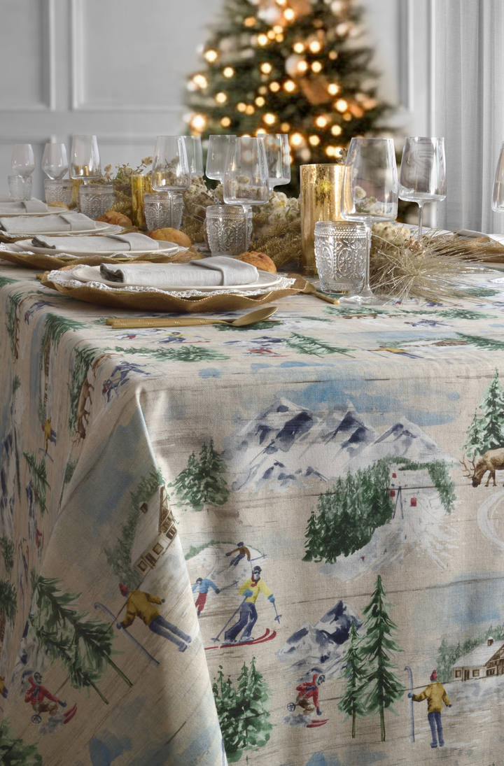 Nappe imprimée Mont Blanc
