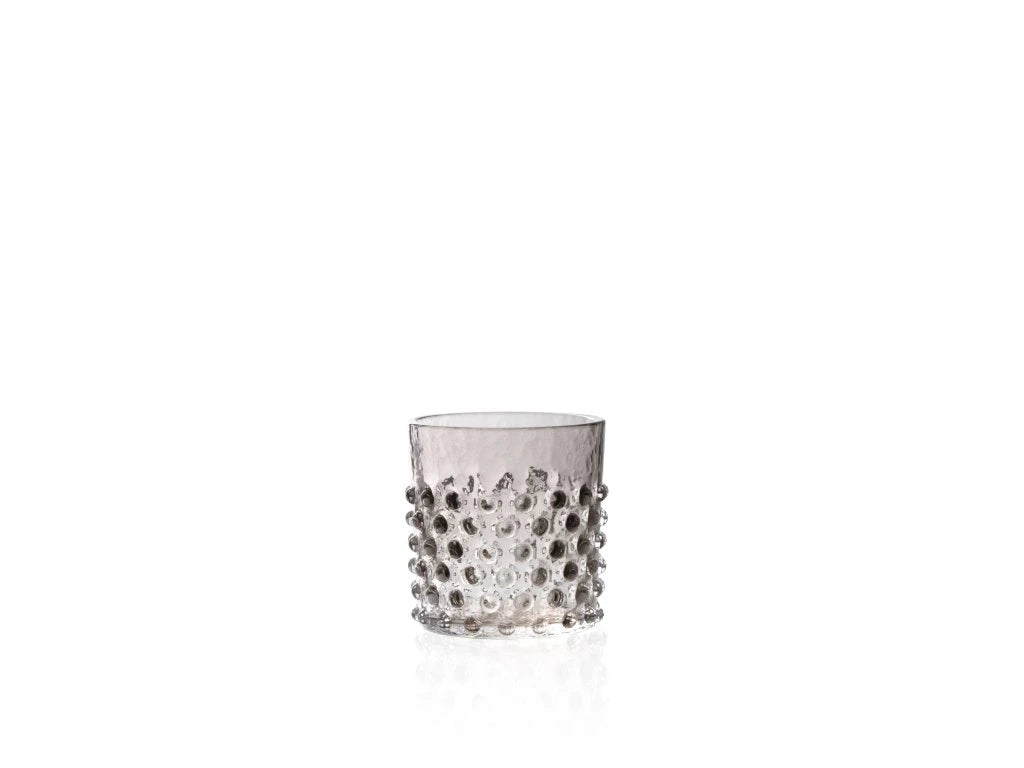 Vaso de Agua Bajo Bohemia Smoke Set/6