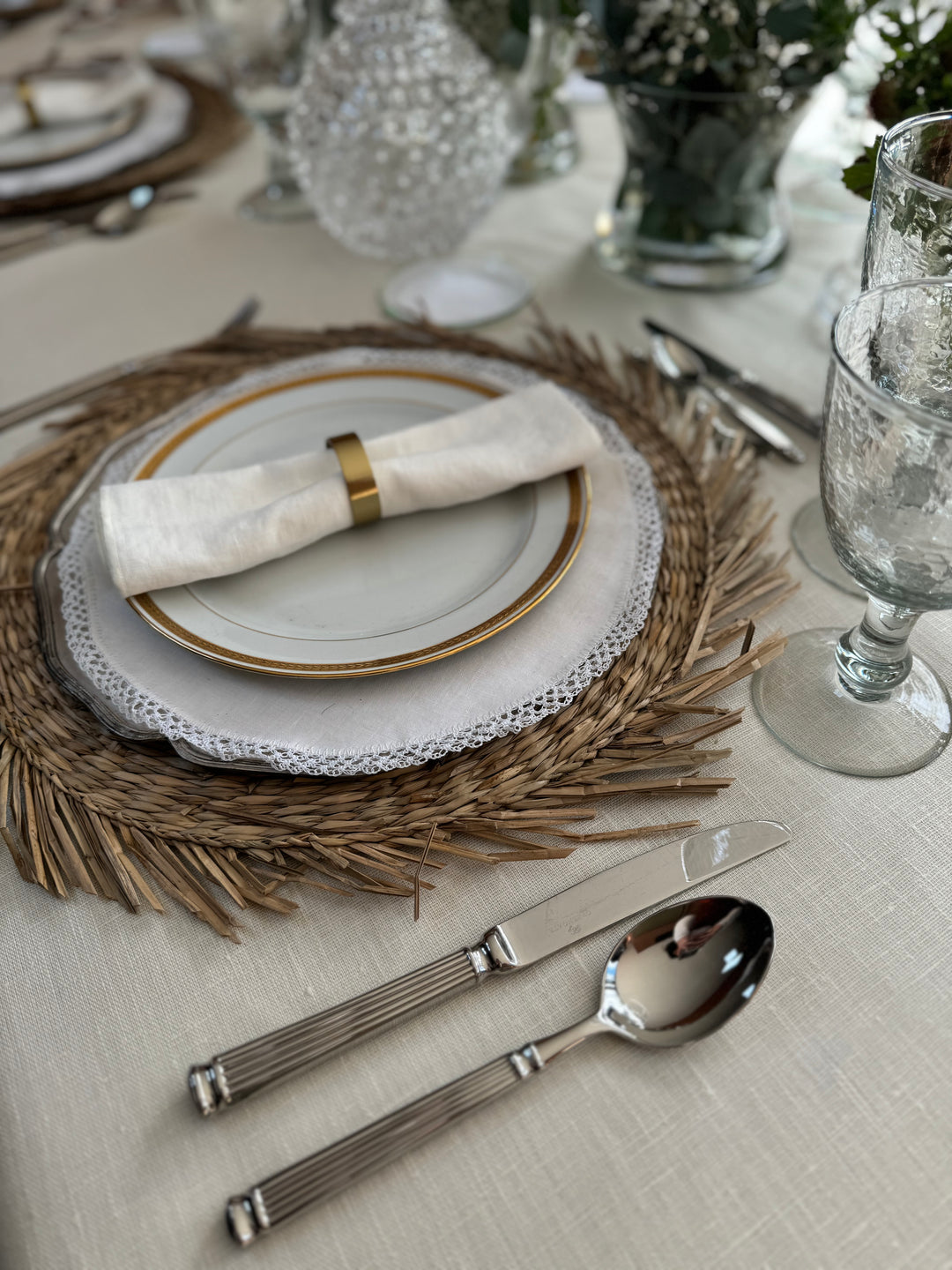 Mantel Resinado Ivory