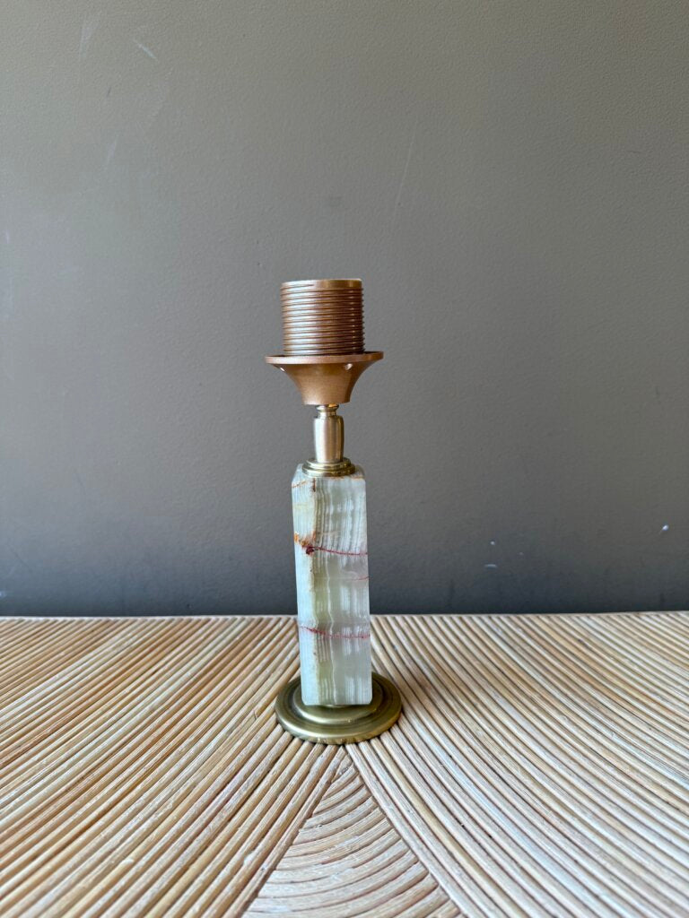 Marble Green Lamp Base