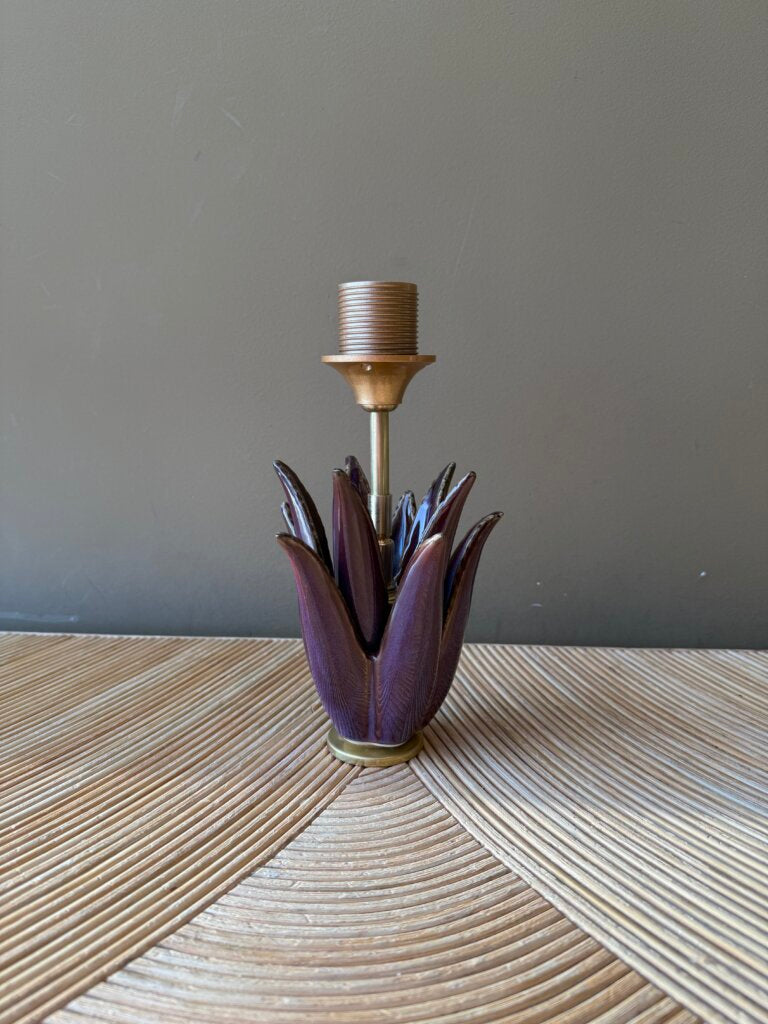 Pied de lampe Aloe Purple