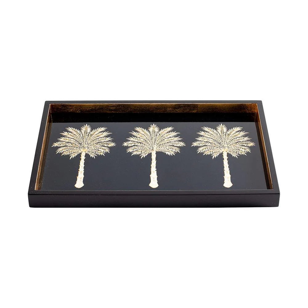 Bandeja Lacada Rectangular Palms