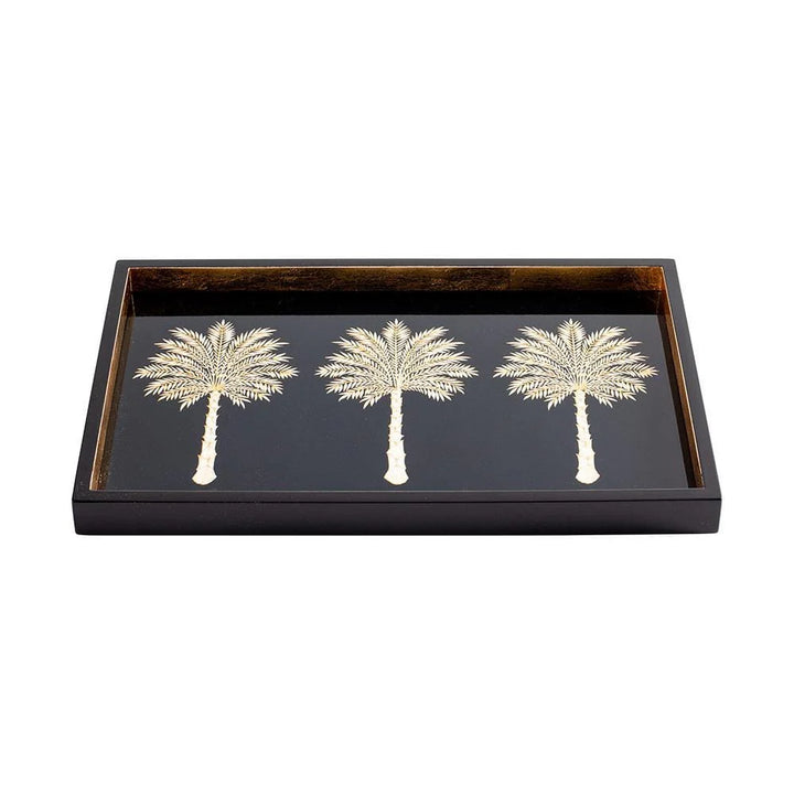 Bandeja Lacada Rectangular Palms