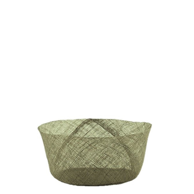 Panera de Rafia Grande Verde