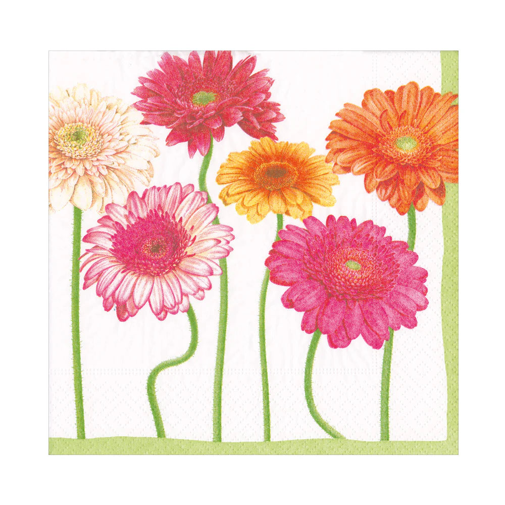 Servilletas Papel Comida Blooming Daisy