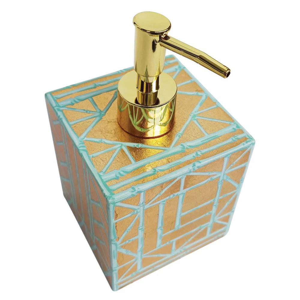 Bamboo Screen Robin's Soap Dispenser