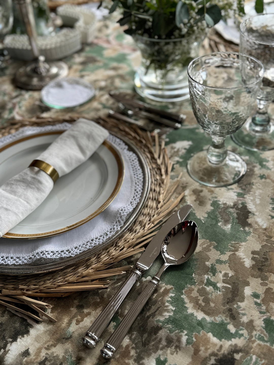 Mantel Estampado La Forêt Vert