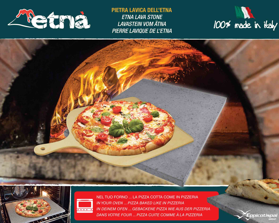 Set Pizza Etna - Piedra + Pala