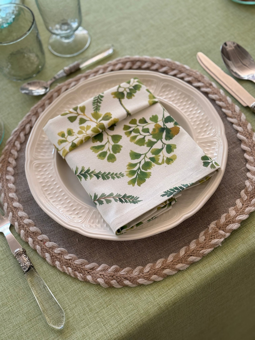 Nappe Kairo Vert Pistache