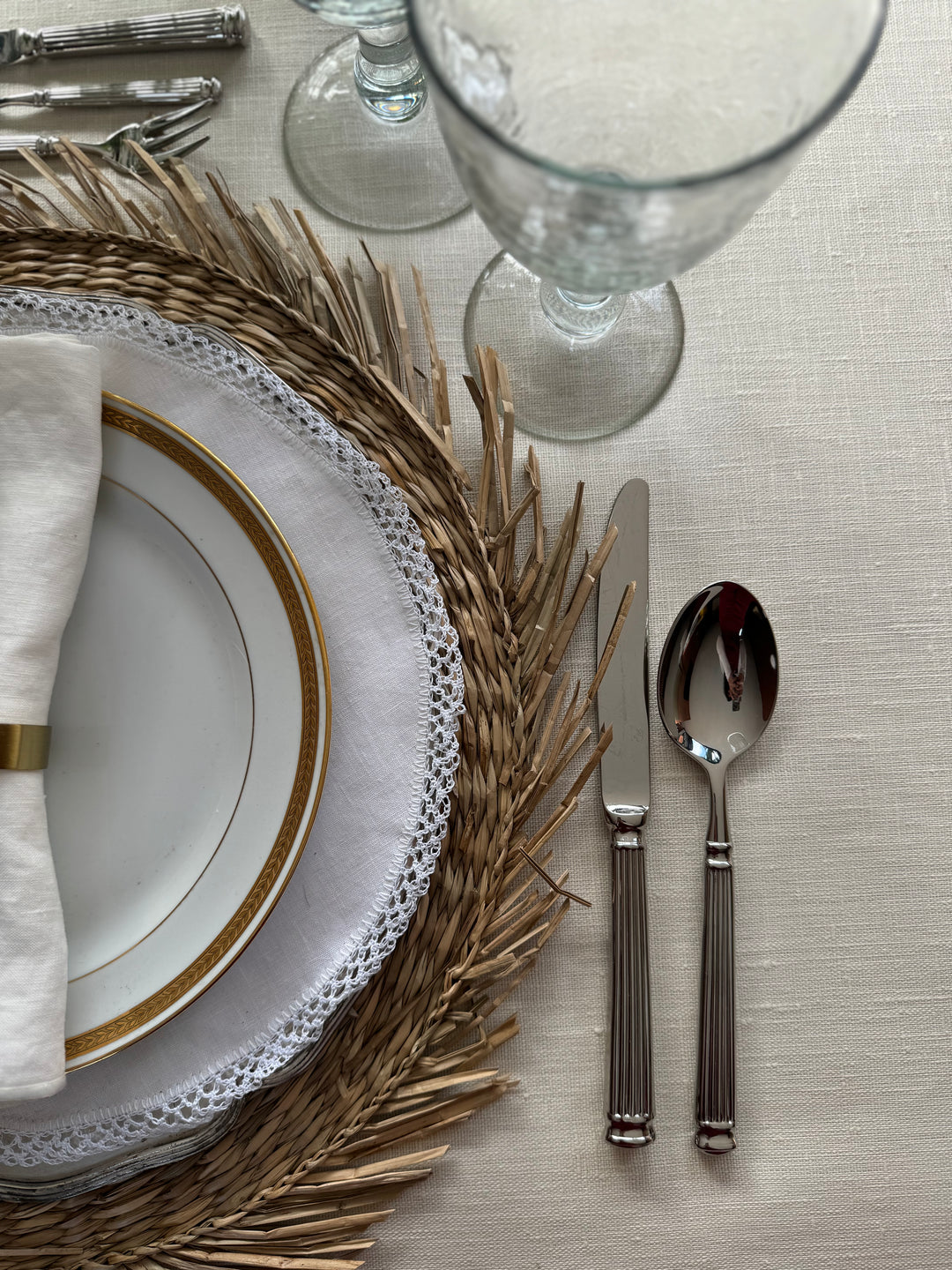 Mantel Resinado Ivory