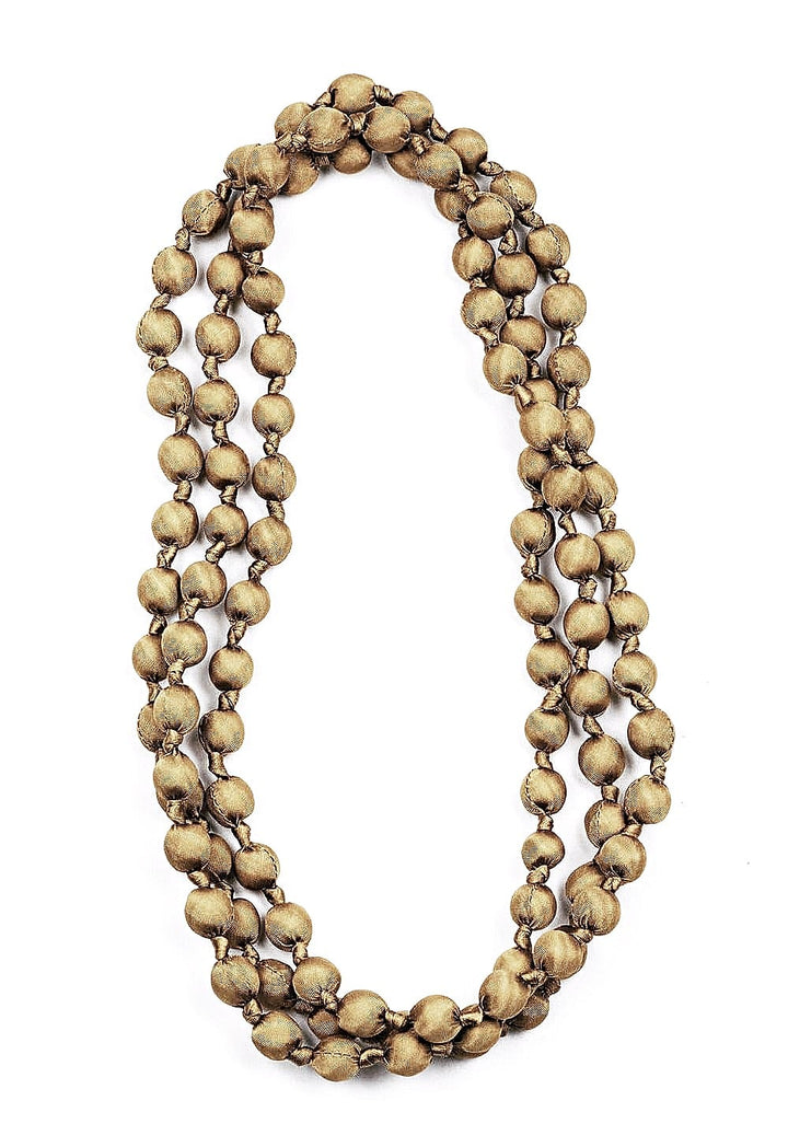 Collar Seda Champagne