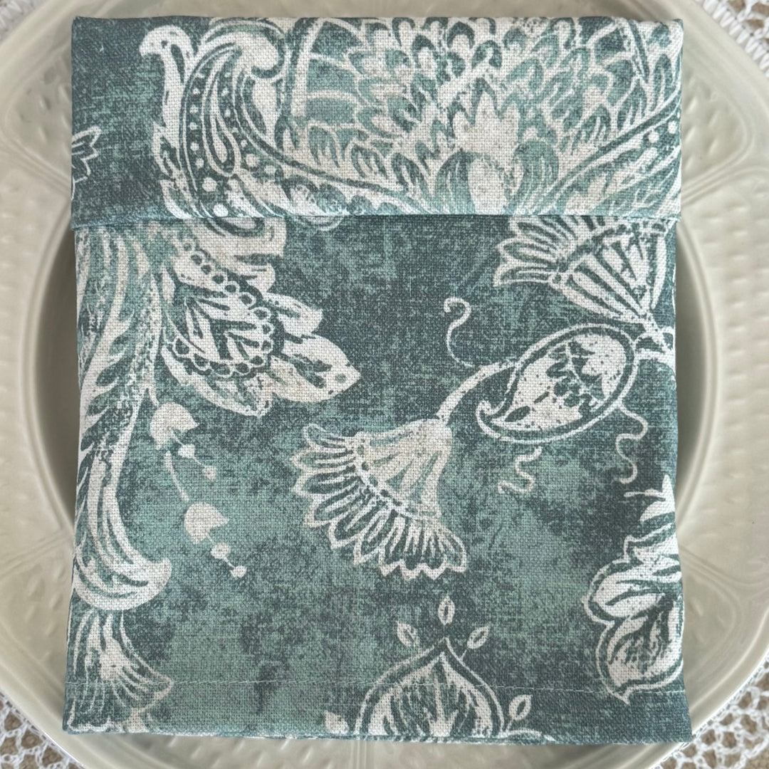 Serviette en coton imprimé Camille