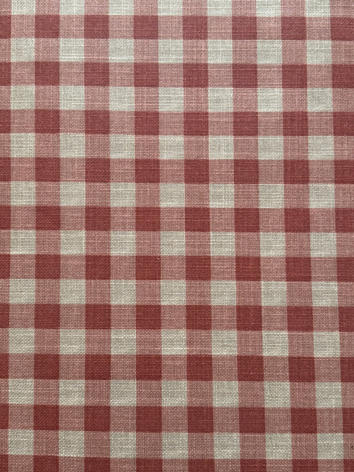 Mantel Resinado Vichy Rouge