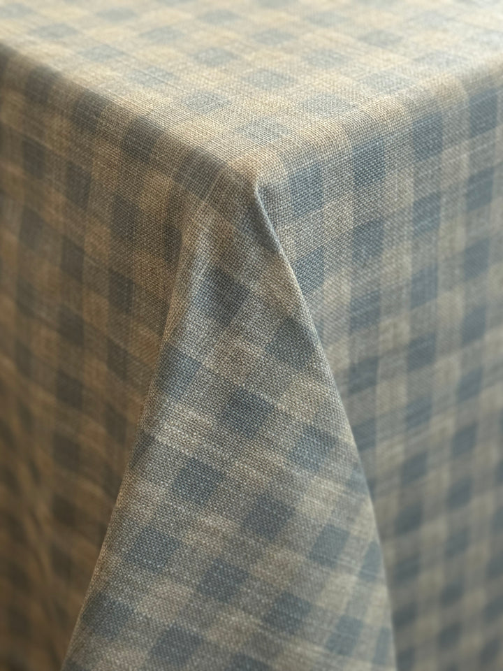 Mantel Resinado Vichy Blue