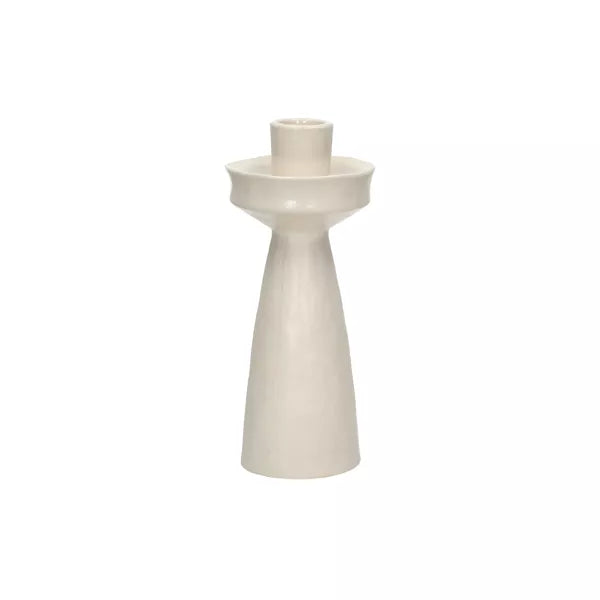 Candelabro de Porcelana Alto Ivory