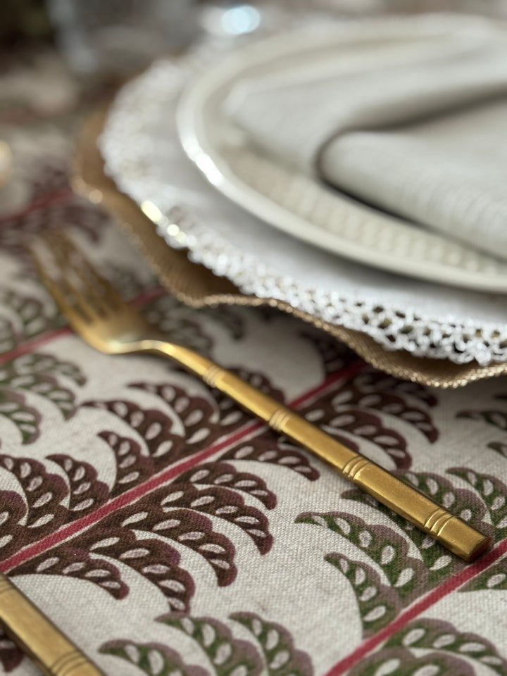 Mantel Estampado Forêt de Canelle