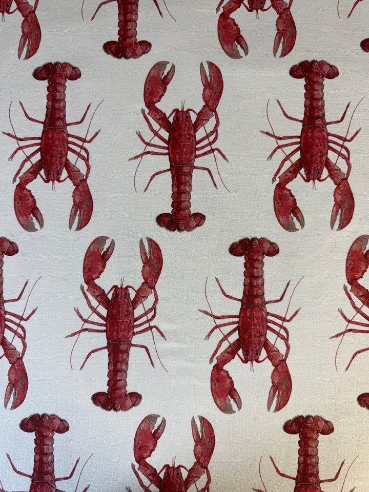 Nappe imprimée Saint Tropez Rouge
