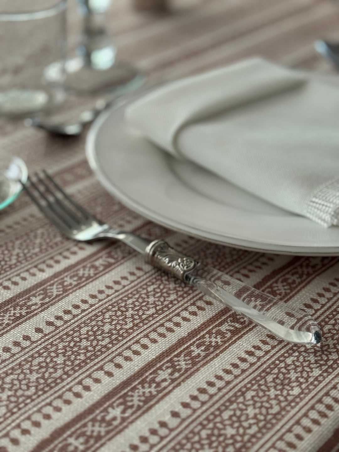 Mantel Resinado Normandie Rose