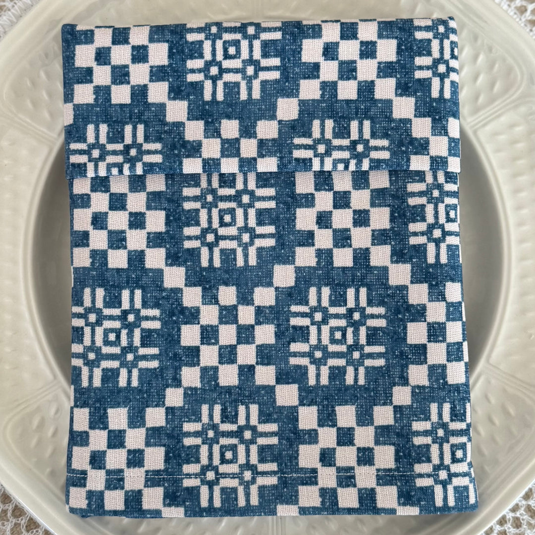 Serviette en coton imprimée Amalfi