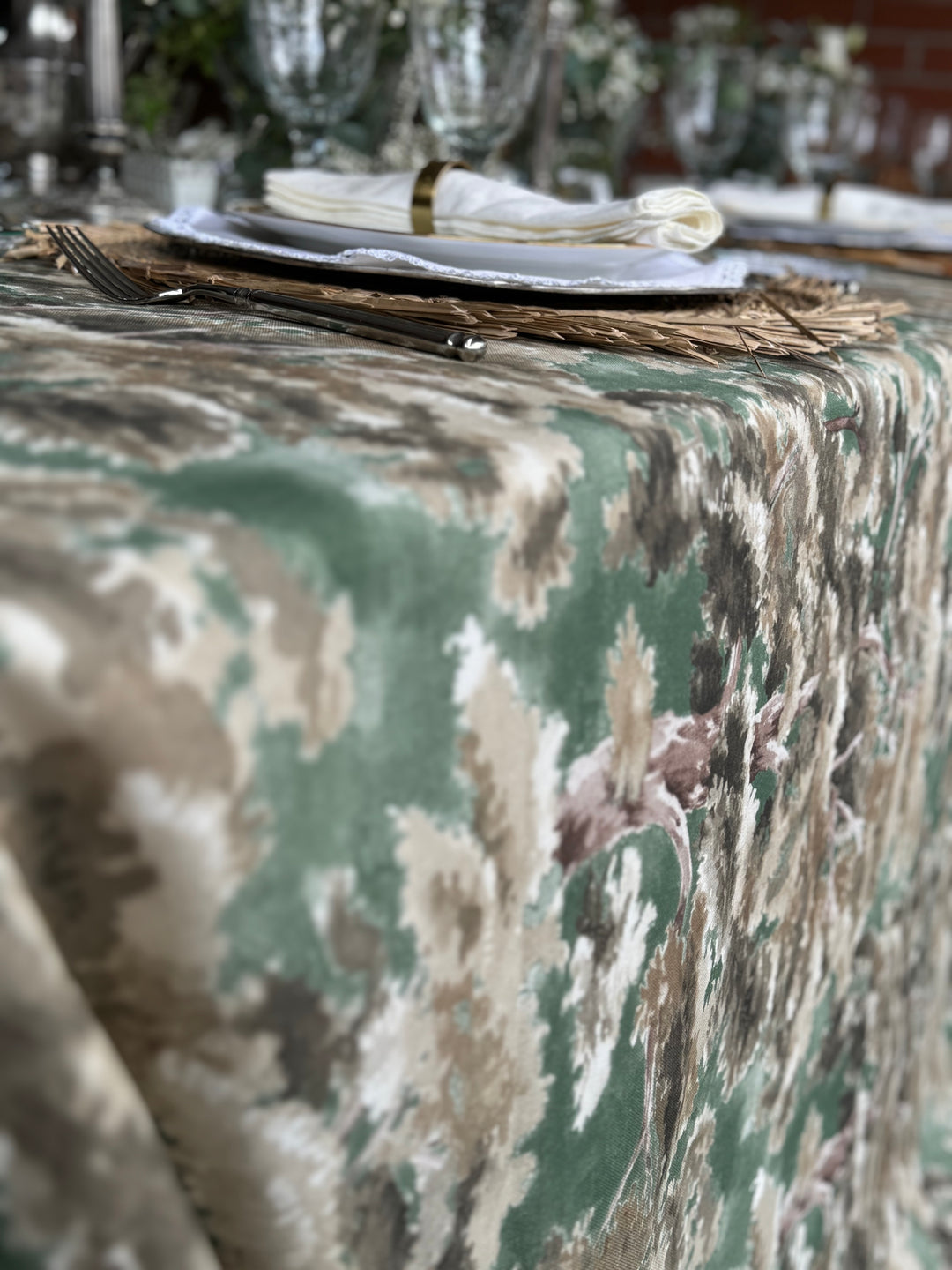 Mantel Estampado La Forêt Vert