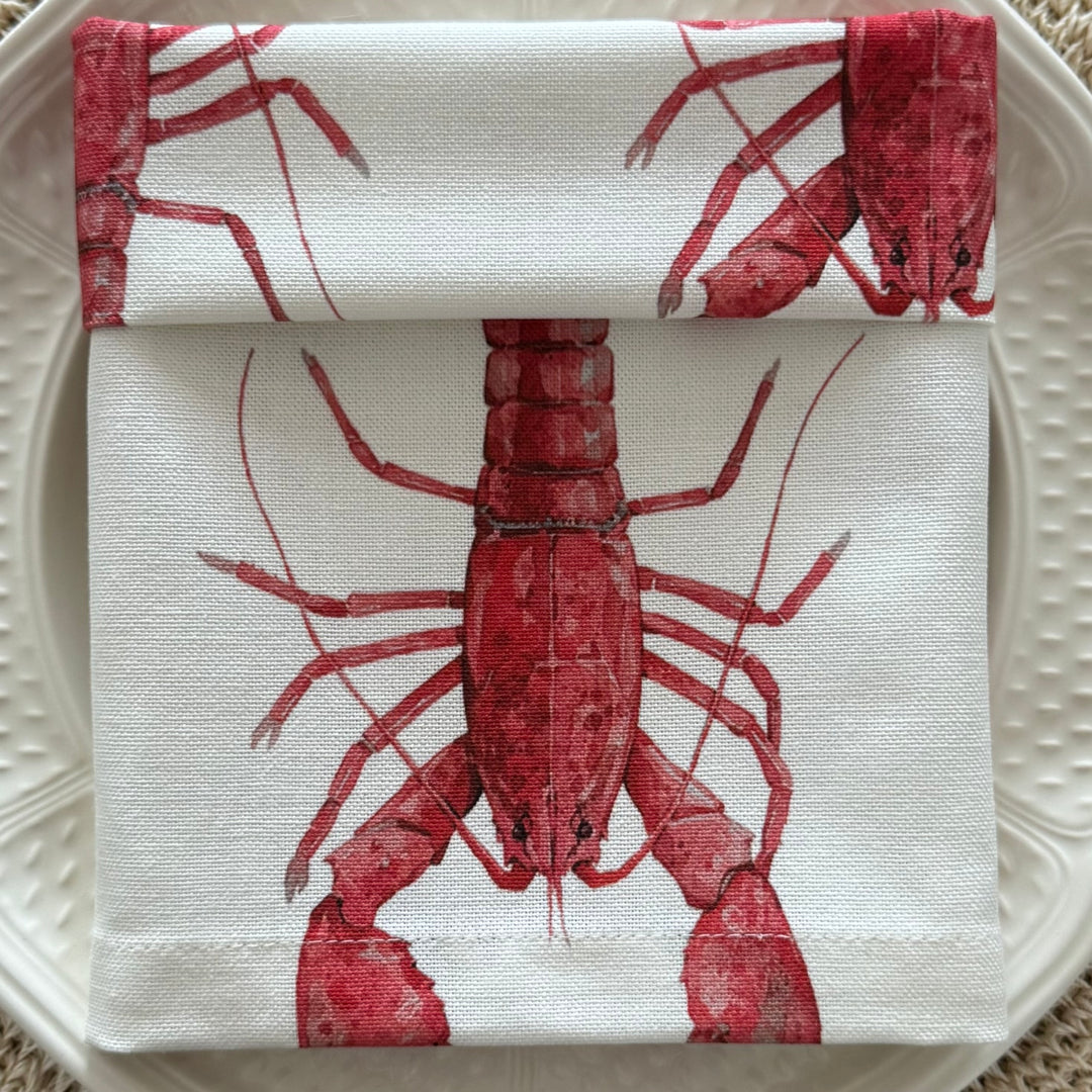 Servilleta de Algodón Estampado Crabes