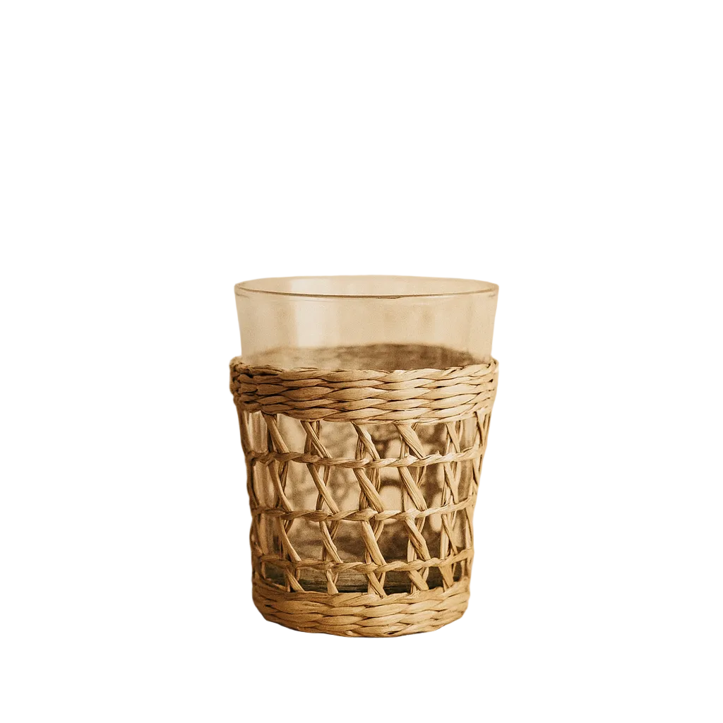 Vasos Agua Seagrass Set/6