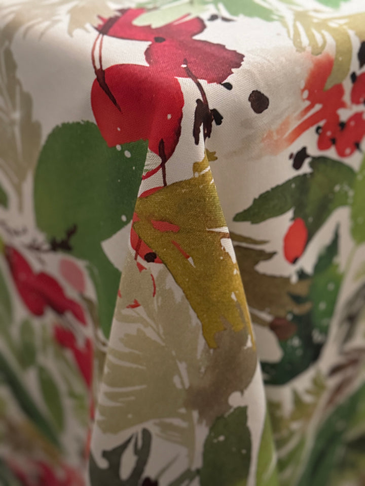 Mantel Estampado Fleurs d'Hiver