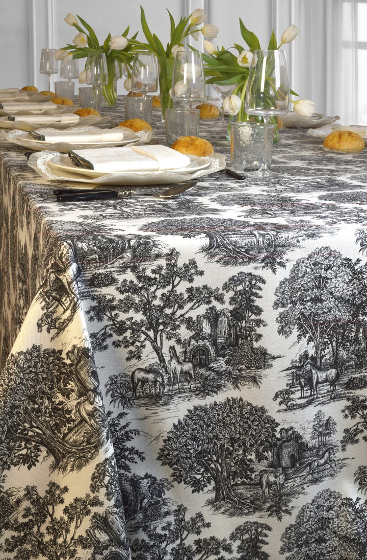 Mantel Estampado Toile de Jouy