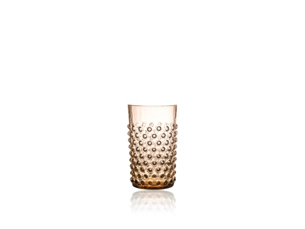 Verre à eau haut Bohême Bronze Lot/6