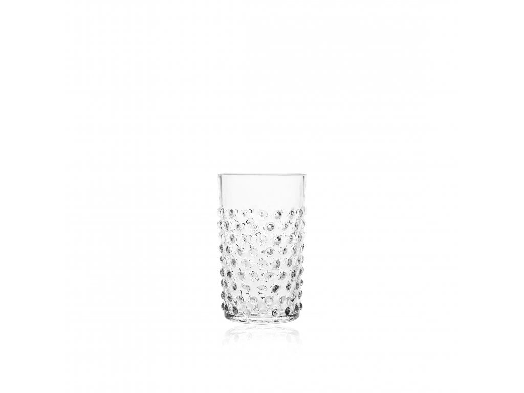 Vaso de Agua Alto Bohemia Transparente Set/6