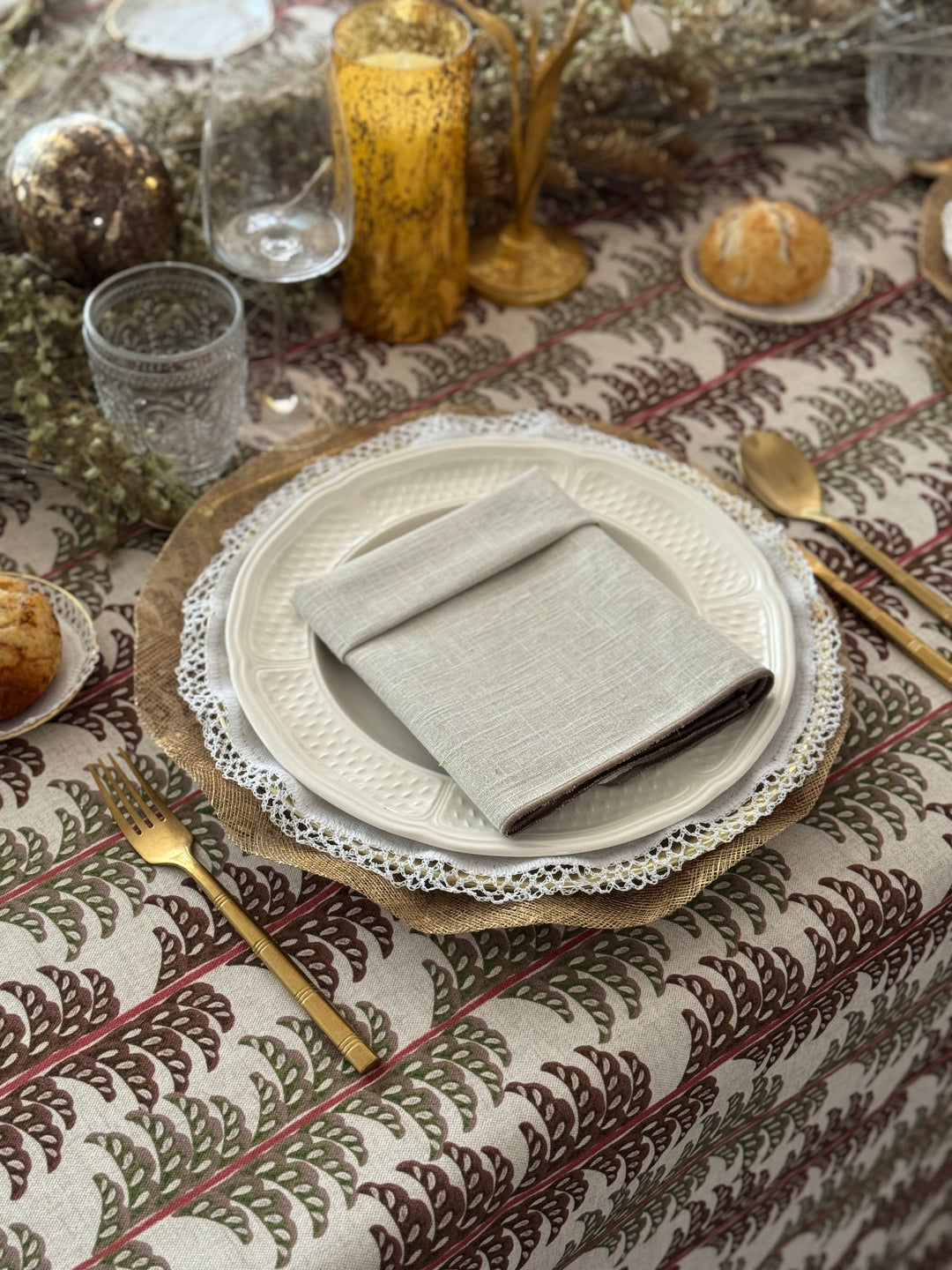 Mantel Estampado Forêt de Canelle