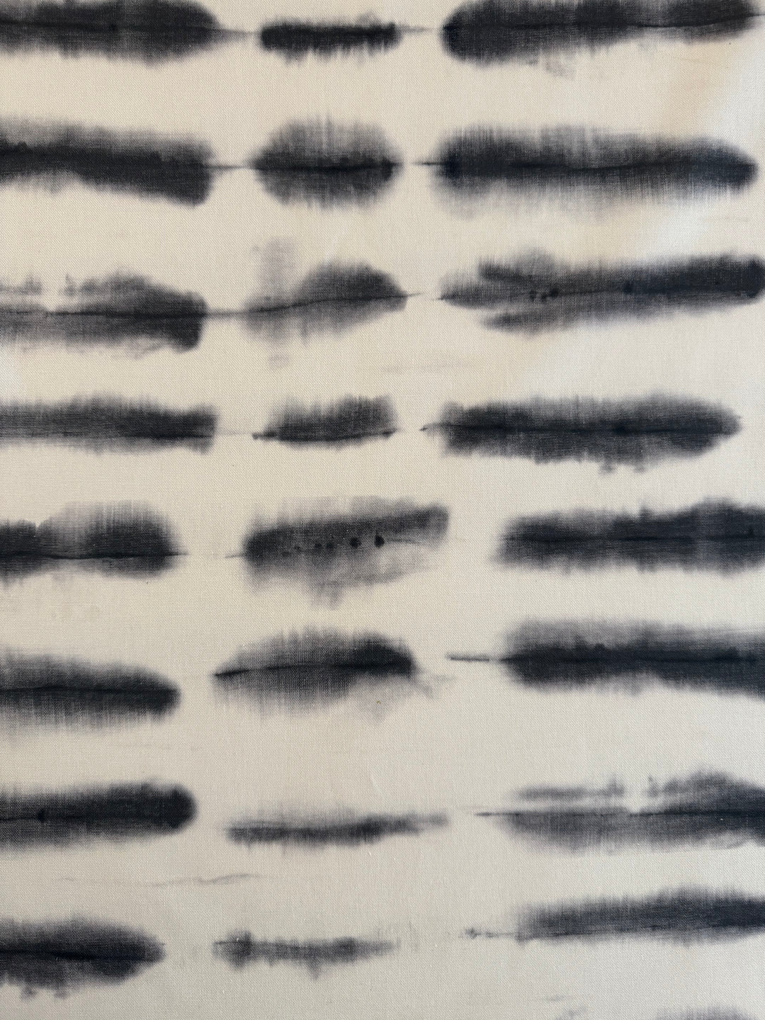 Nappe imprimée Aquarelle Noir