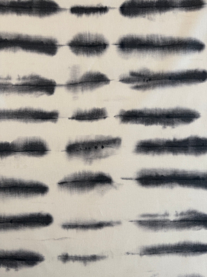 Nappe imprimée Aquarelle Noir