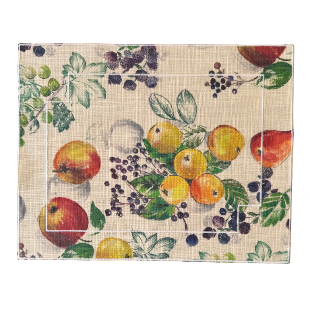 Set de 2 sets de table rectangulaires enduite Sarlat