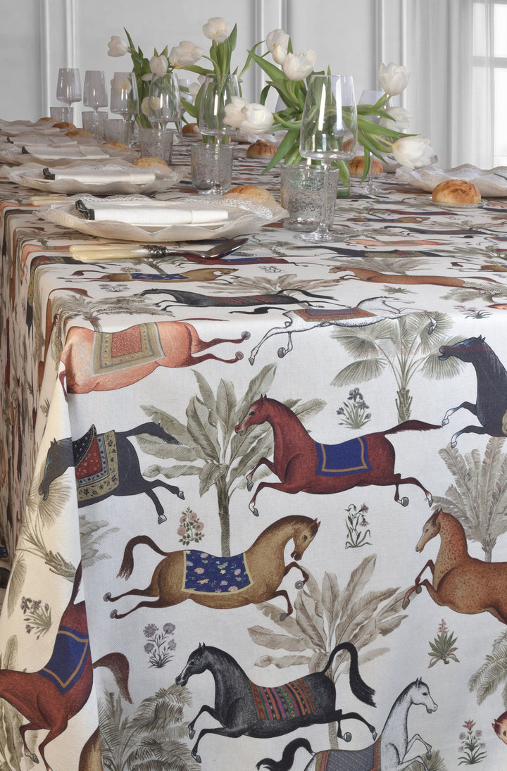 Cavaliers Printed Tablecloth