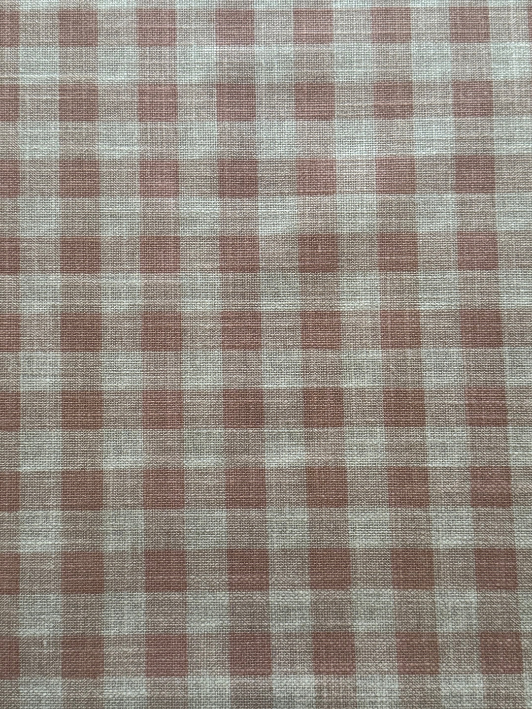 Mantel Resinado Vichy Rose