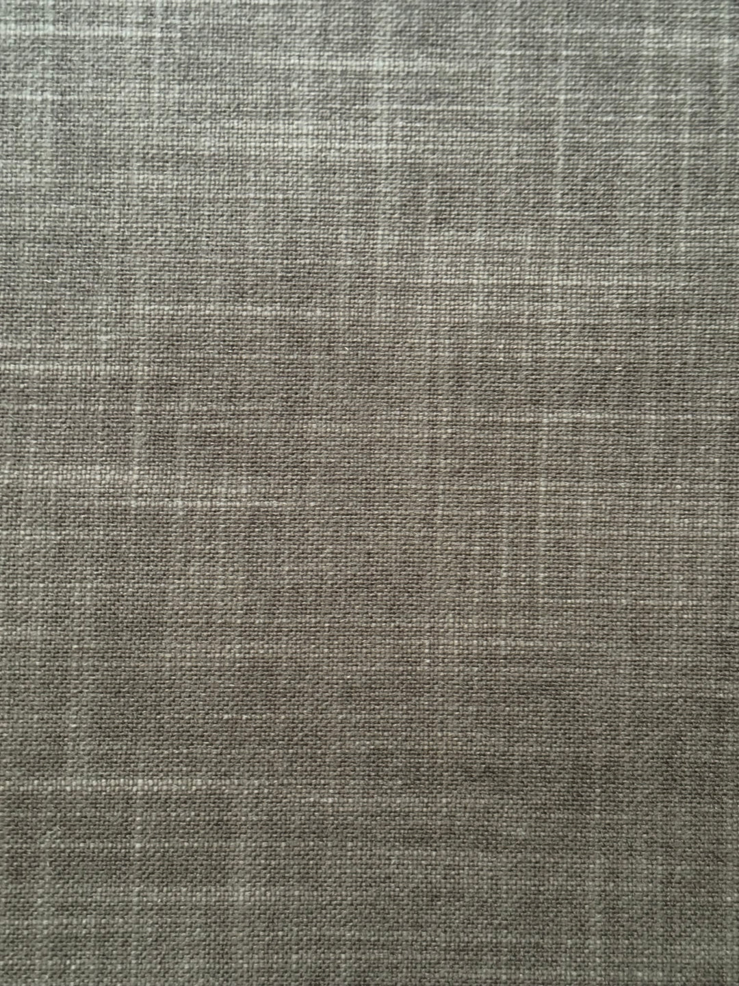 Nappe enduite Lin Pierre Foncé