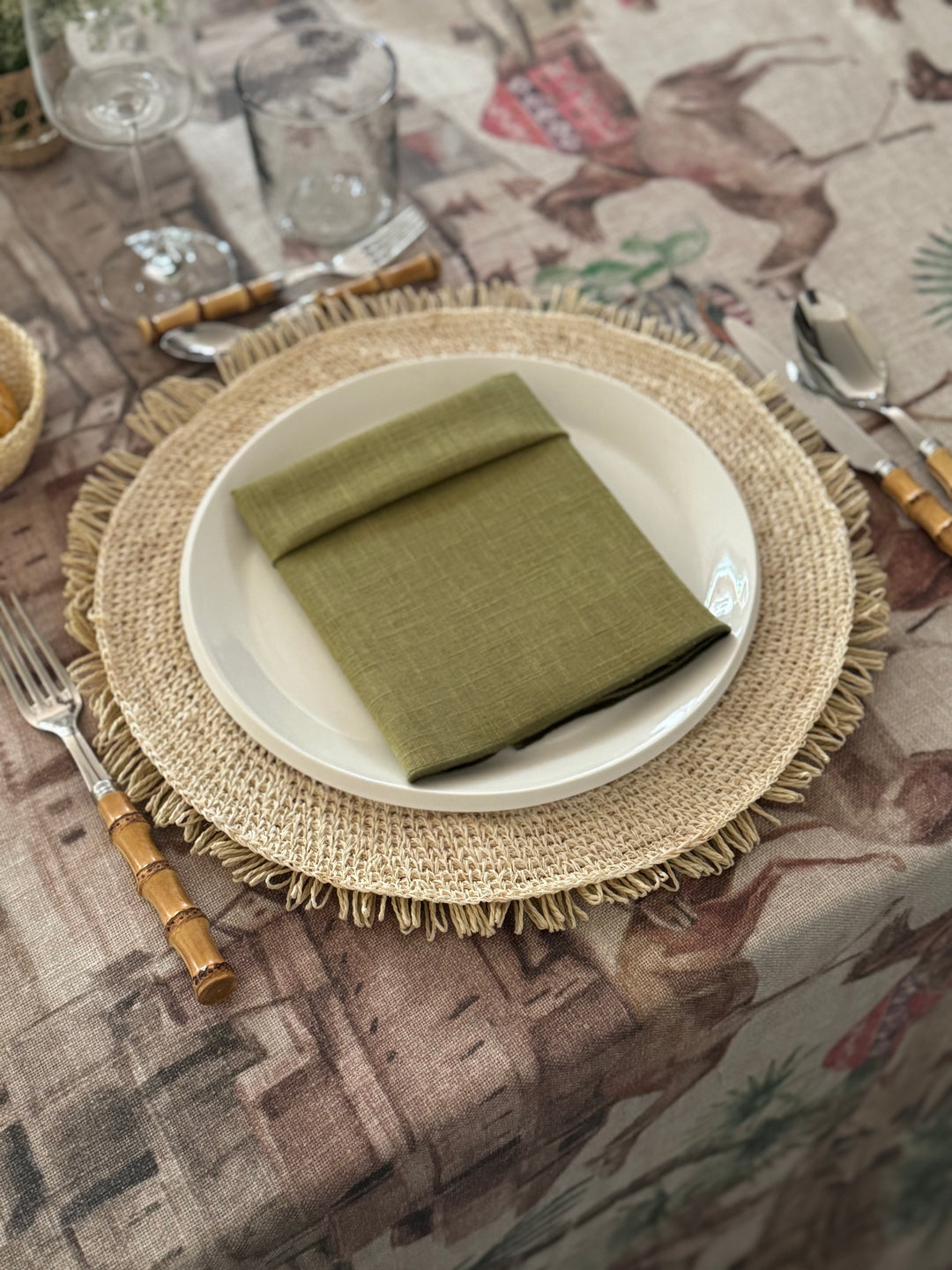 Nappe imprimée Étoile d'Orient