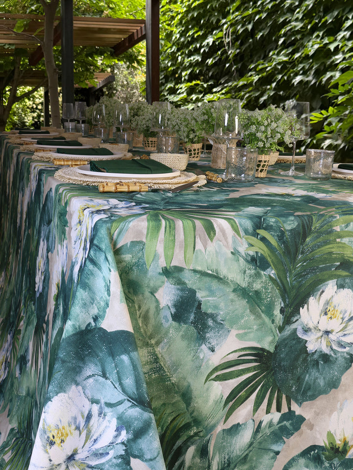 Antibes Printed Tablecloth