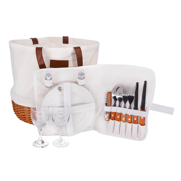 Saint-Tropez Beige Picnic Bag