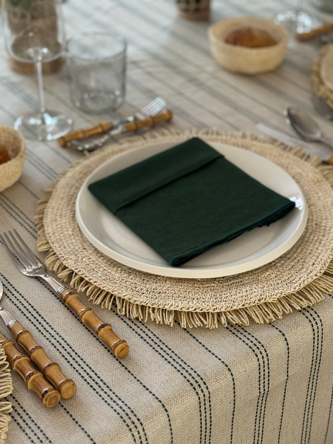 Mantel Resinado Chantilly Vert