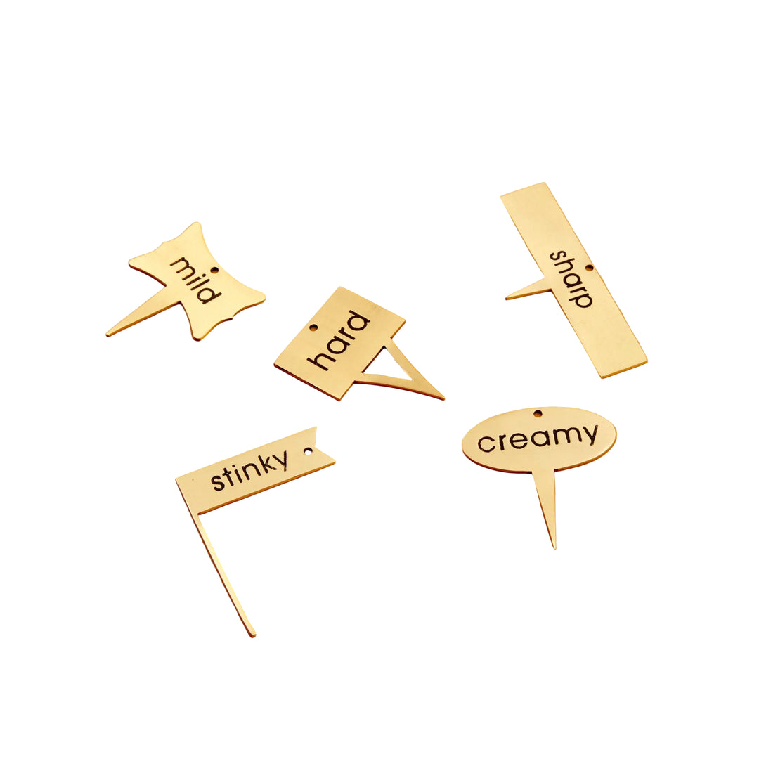 Marqueurs à Fromage Anne - Lot de 5