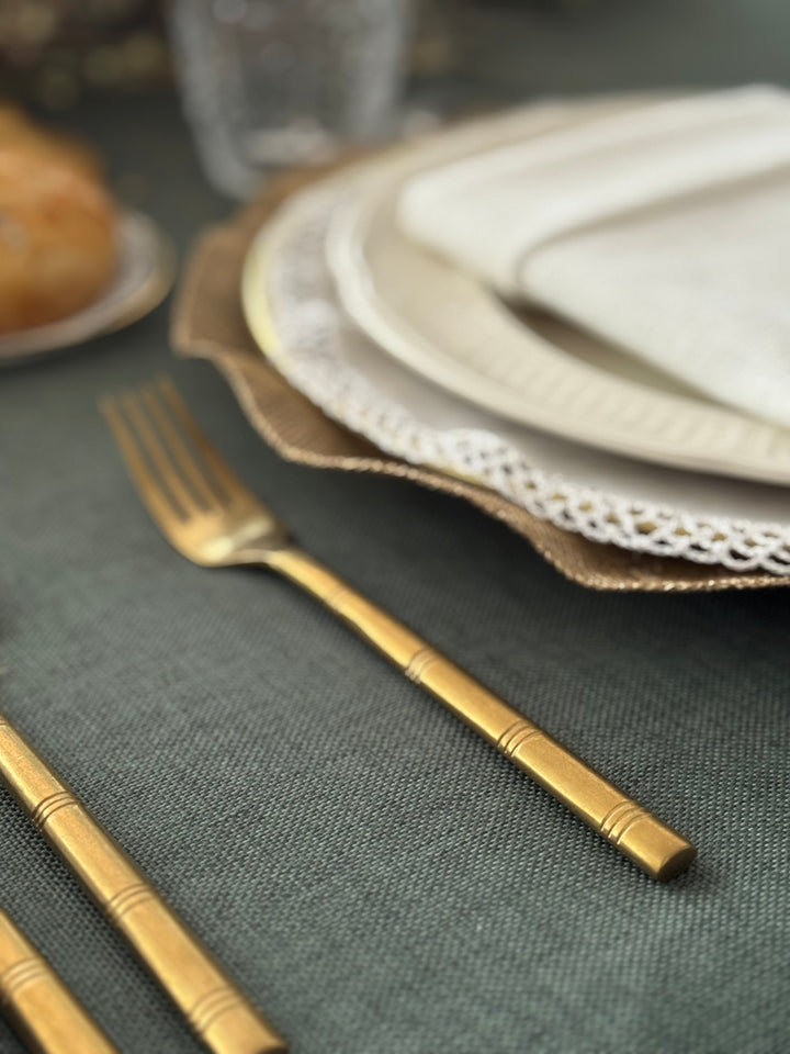 Mantel Kairo Verde Oscuro